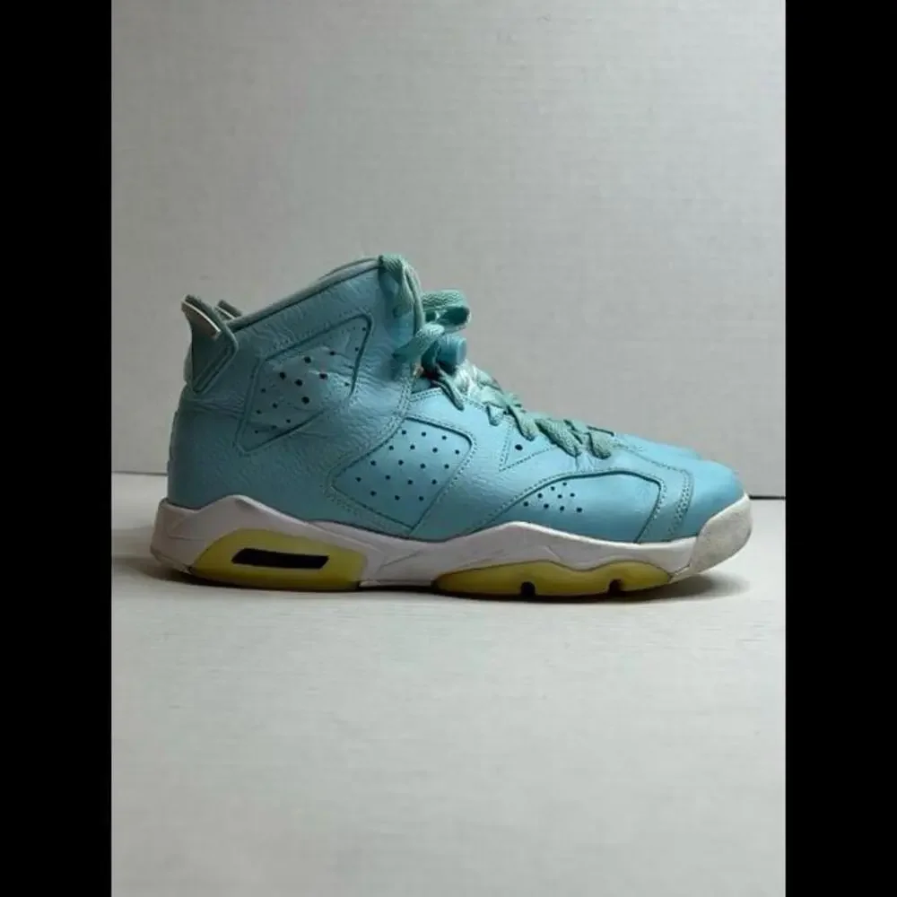 Nike Air Jordan Retro 6 Pantone GS Still Blue‎ - Size 6Y